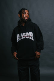 AMOR BLACK HOODIE