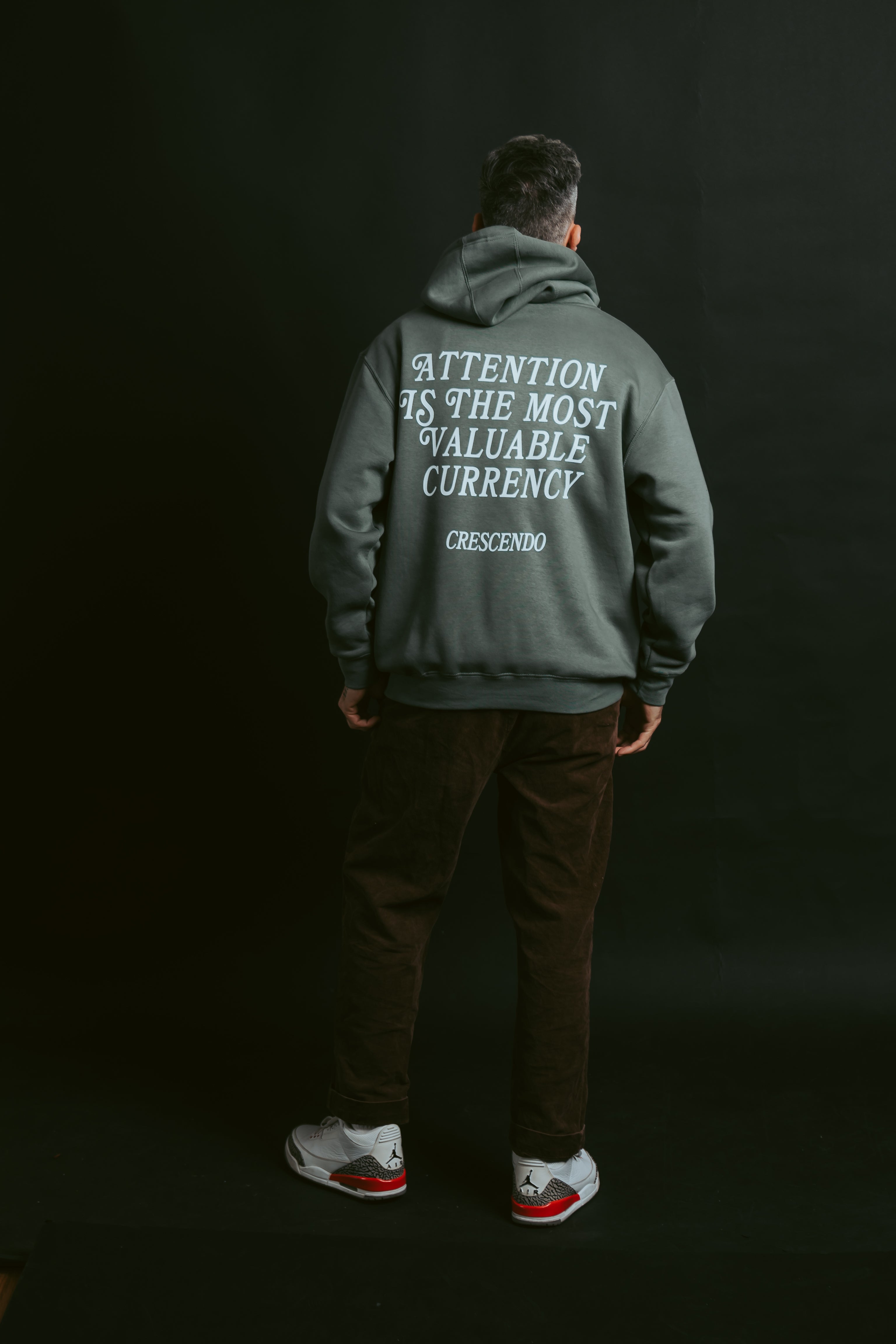 ATTENTION CURRENCY SAGE HOODIE