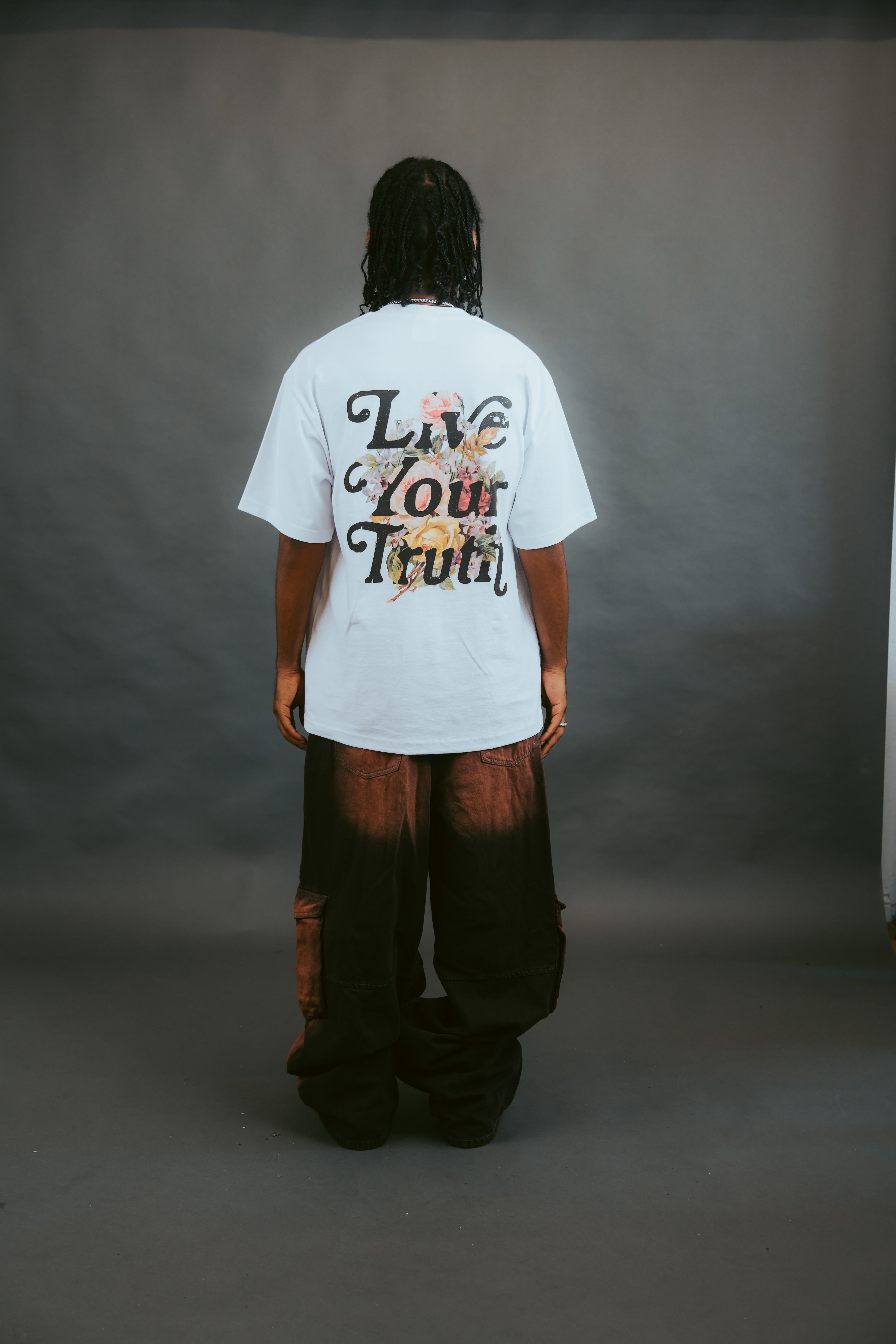 LIVE YOUR TRUTH WHITE TEE