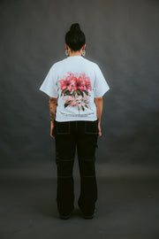 ETERNAL BLOOM WHITE TEE