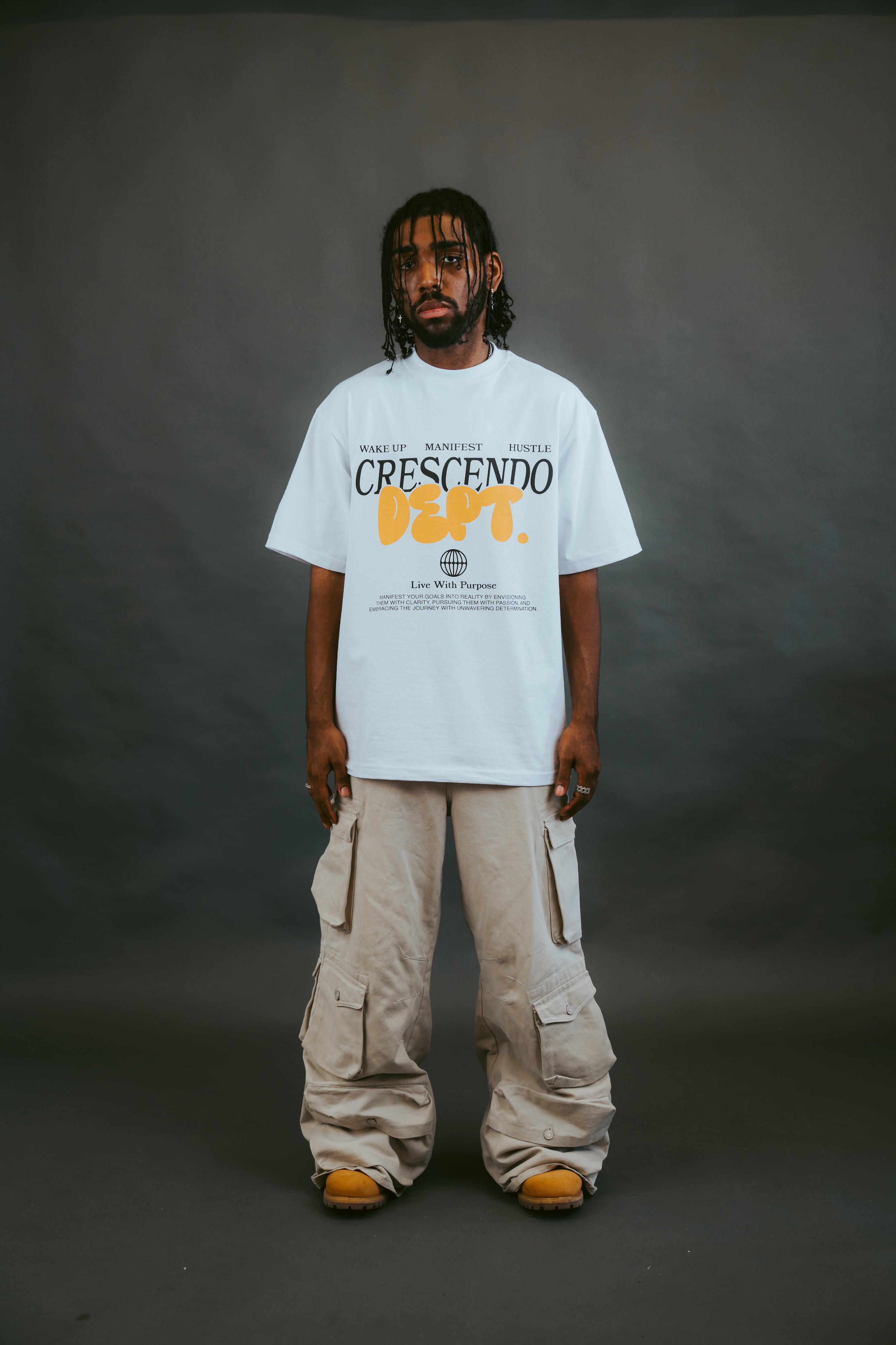 CRESCENDO DEPT. WHITE TEE