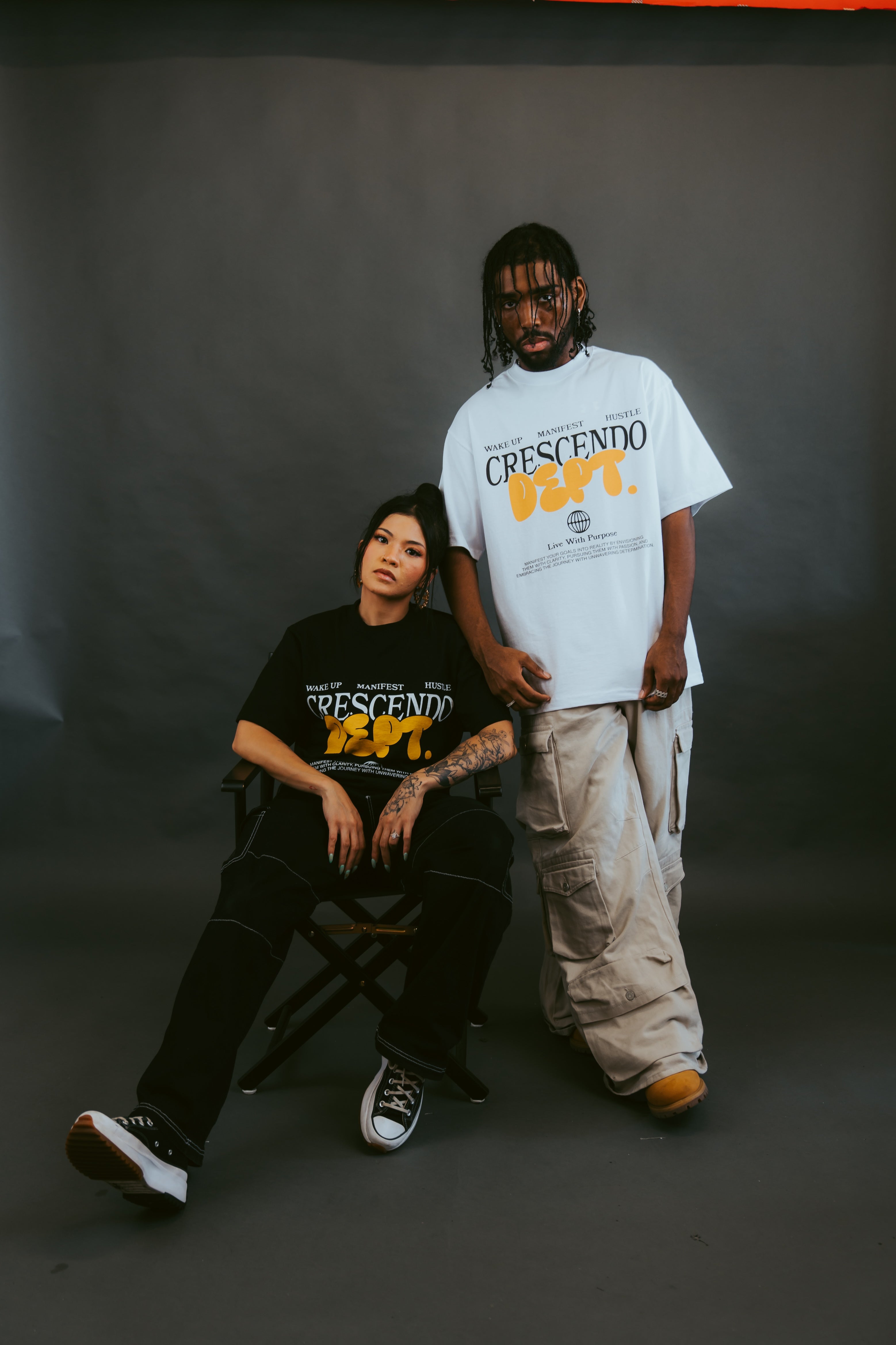 CRESCENDO DEPT. WHITE TEE – Crescendo