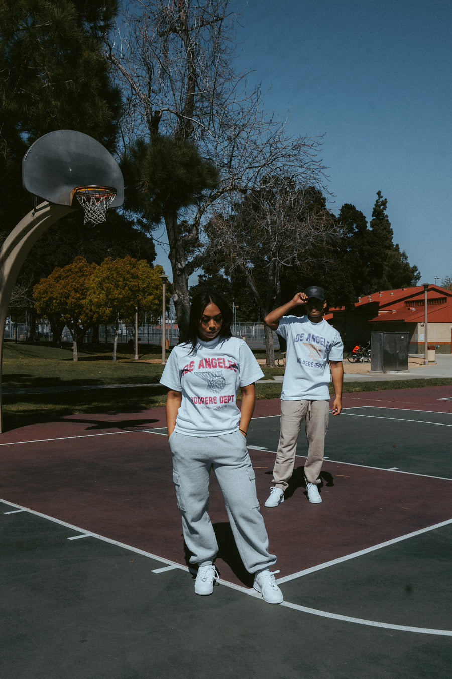 HOOPERS DEPT. LOS ANGELES WHITE TEE