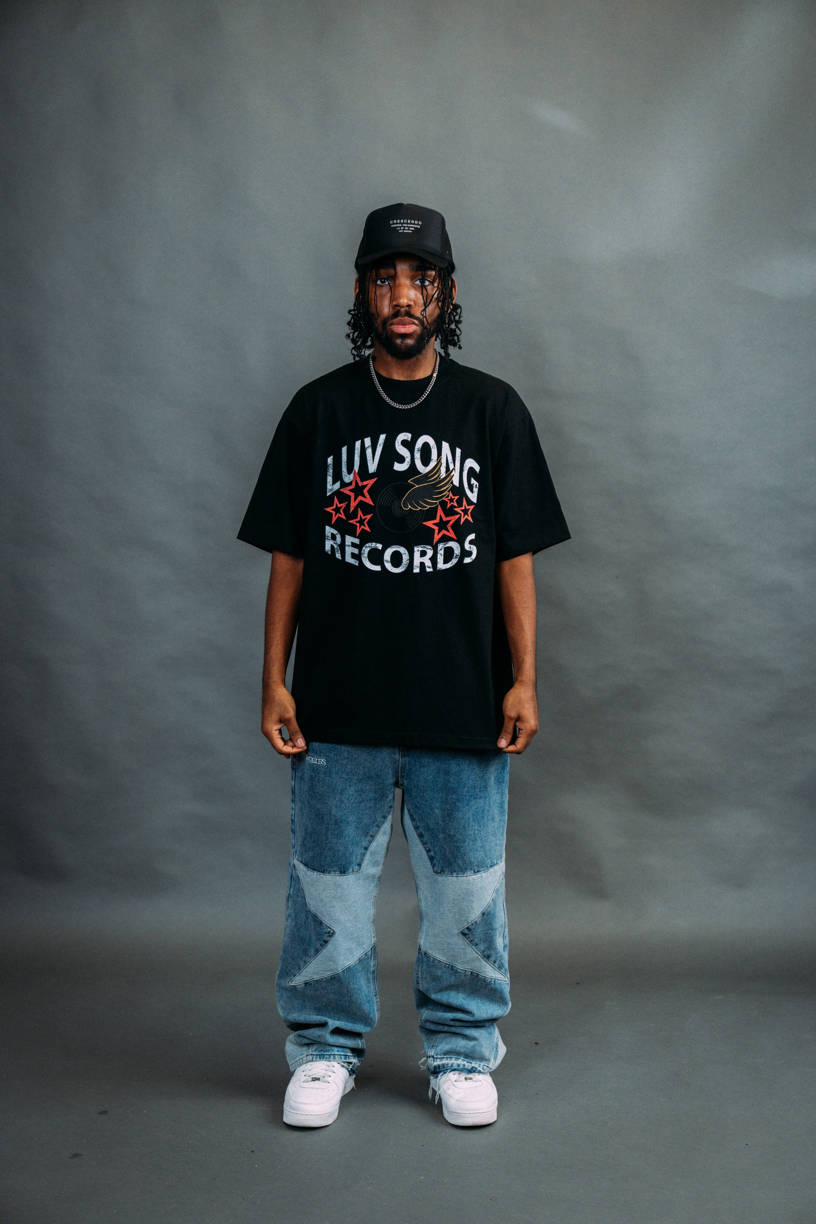 LUV SONG RECORDS BLACK TEE