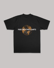 RISE BEYOND GLOBE BLACK TEE