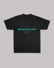 RISE BEYOND MINIMAL BLACK TEE