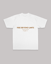 RISE BEYOND MINIMAL WHITE TEE