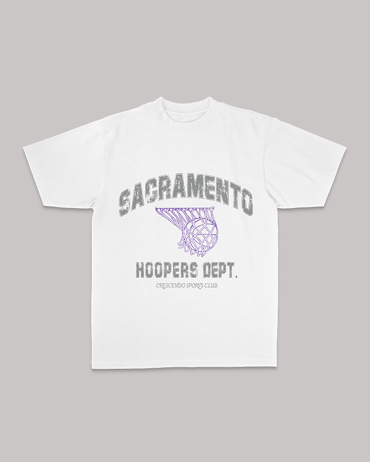 HOOPERS DEPT. SACRAMENTO WHITE TEE