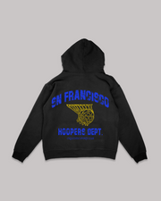 HOOPERS DEPT. SAN FRANCISCO BLACK HOODIE