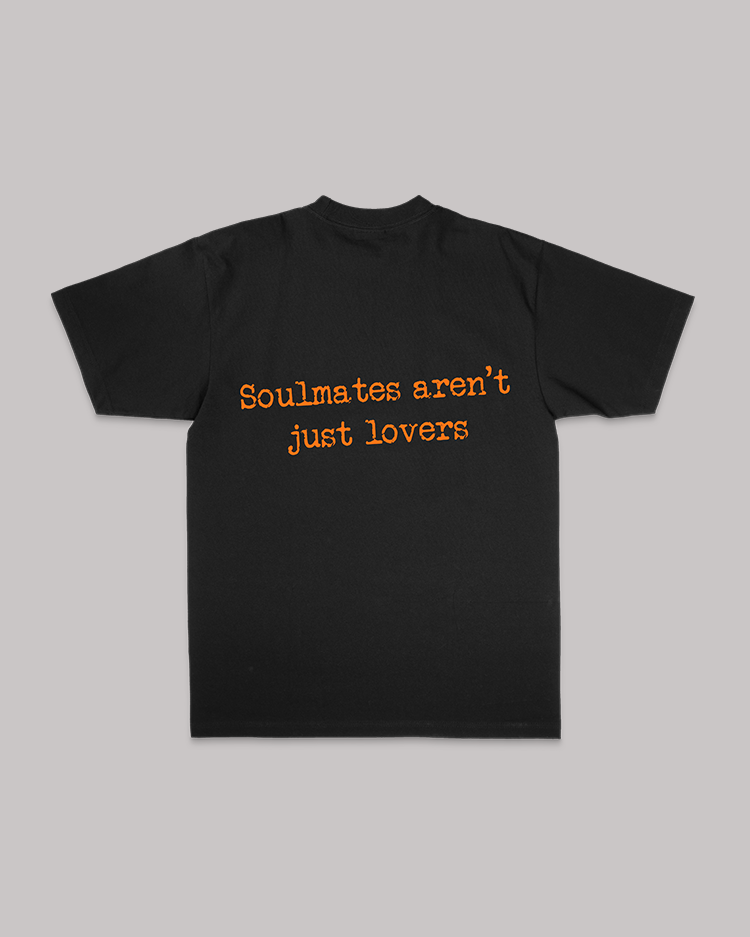 SOULMATES HALLOWEEN BLACK TEE