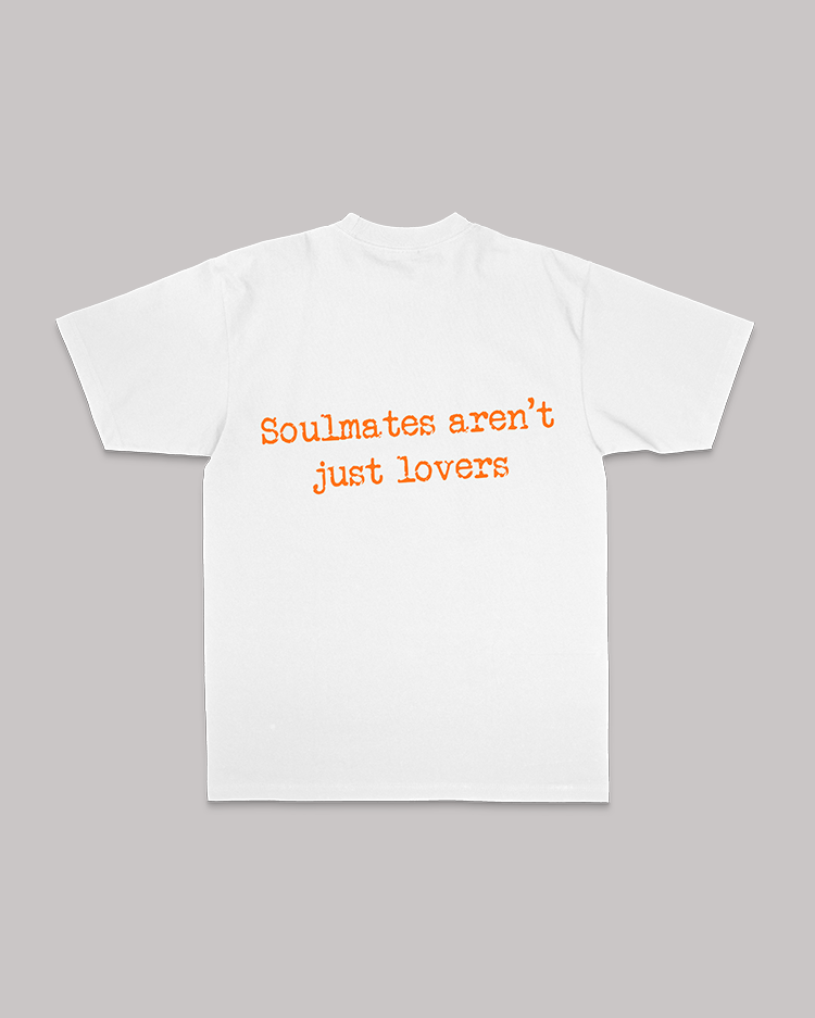 SOULMATES HALLOWEEN WHITE TEE