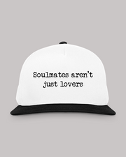 SOULMATES WHITE/BLACK SNAPBACK